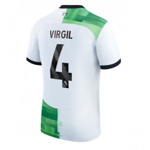 Liverpool Virgil van Dijk #4 Gostujuci Dres 2023-24 Kratak Rukavima